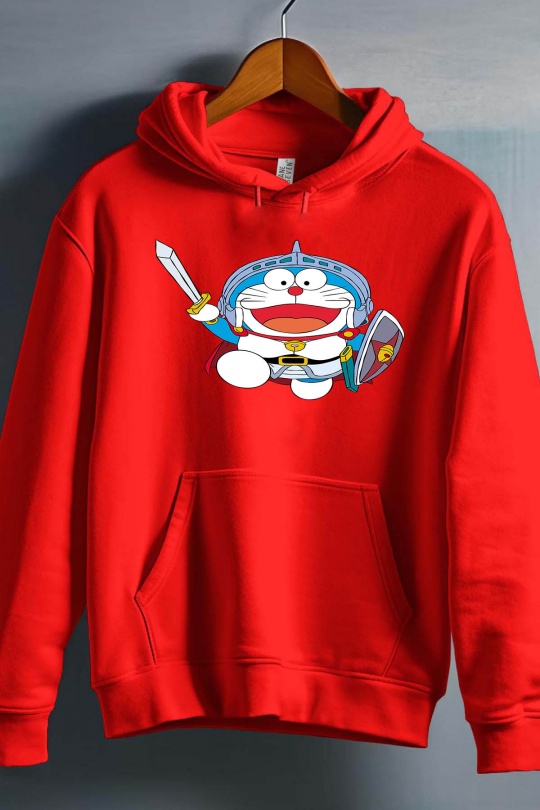 Jumpers Men Red Impression A La Demande I.A.L.D ARMURE BLEU - SWEAT CAPUCHE HOMME Efashion Paris