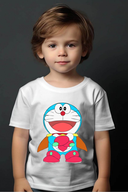 Hauts Enfant & Bébé  Blanc Impression A La Demande I.A.L.D SUPER BLEU - TSHIRT GARÇON Efashion Paris