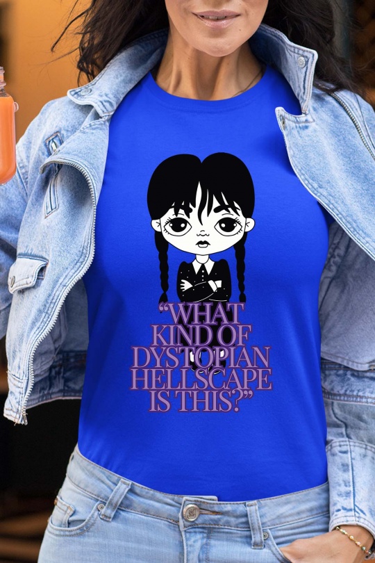 T-shirts Women King blue Impression A La Demande I.A.L.D CHIBI WEDN - TSHIRT FEMME Efashion Paris
