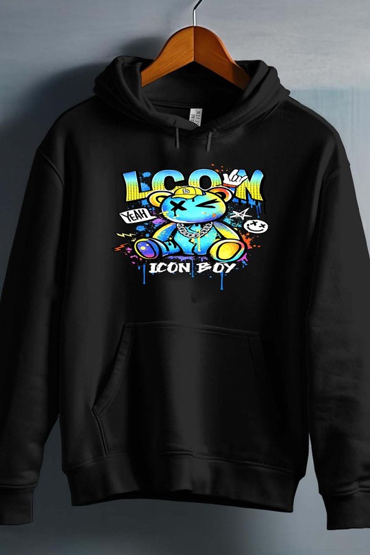 Jumpers Men White Impression A La Demande I.A.L.D LCOM BOY - SWEAT CAPUCHE HOMME Efashion Paris