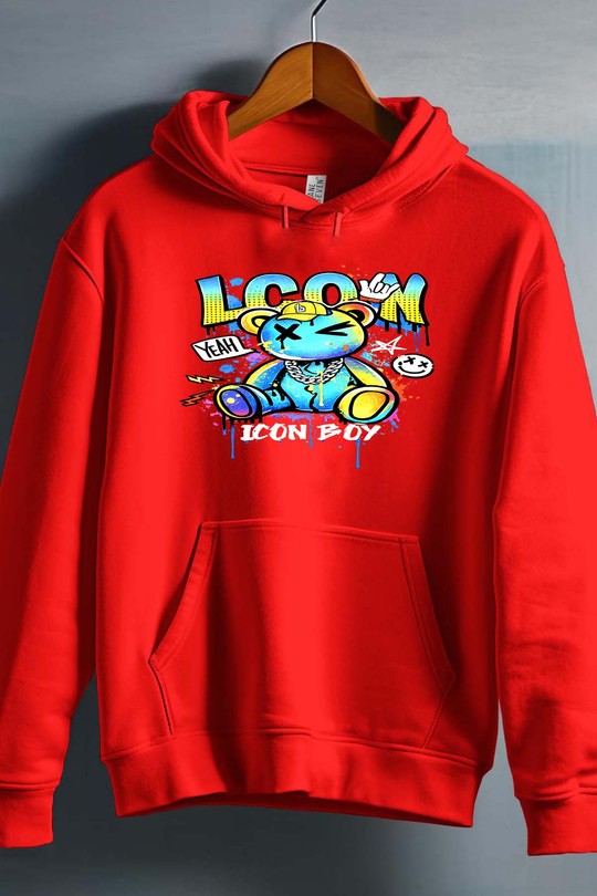 Jumpers Men White Impression A La Demande I.A.L.D LCOM BOY - SWEAT CAPUCHE HOMME Efashion Paris