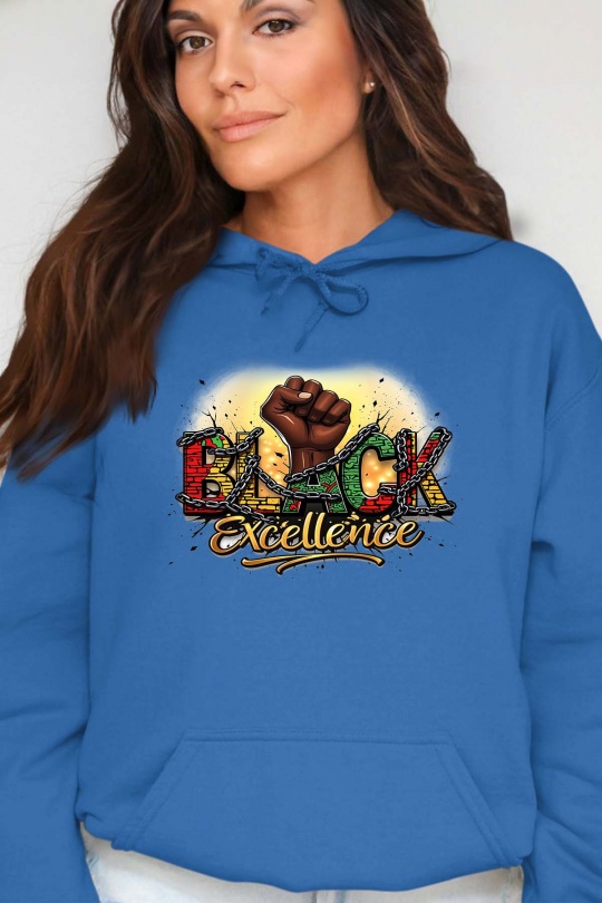 Sweats Femme Blanc Impression A La Demande I.A.L.D BLACK EX CHAIN - SWEAT CAPUCHE FEMME Efashion Paris