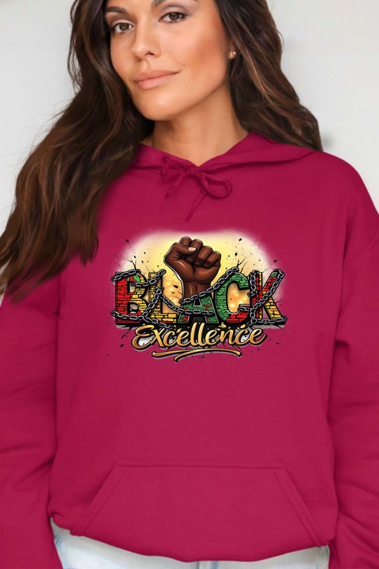 Sweats Femme Blanc Impression A La Demande I.A.L.D BLACK EX CHAIN - SWEAT CAPUCHE FEMME Efashion Paris