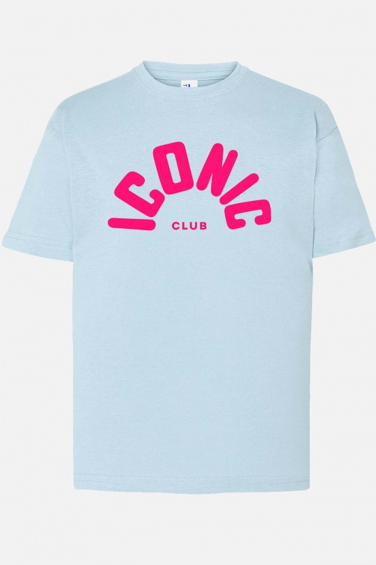 Camisetas Mujer Sky blue Impression A La Demande I.A.L.D ICONIC CLUB - TSHIRT FEMME Efashion Paris