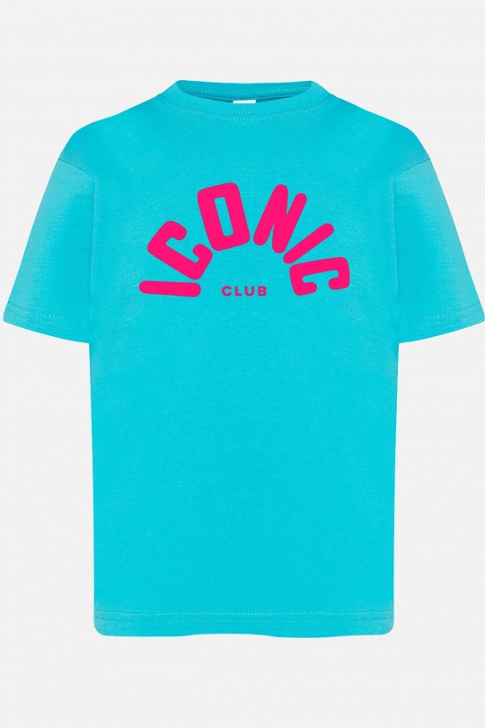 Camisetas Mujer Sky blue Impression A La Demande I.A.L.D ICONIC CLUB - TSHIRT FEMME Efashion Paris