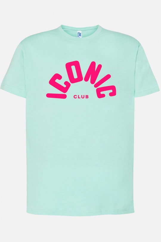 Camisetas Mujer Sky blue Impression A La Demande I.A.L.D ICONIC CLUB - TSHIRT FEMME Efashion Paris