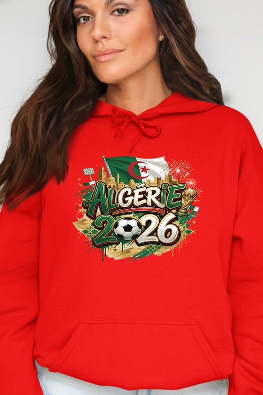Sweats Femme Noir Impression A La Demande I.A.L.D Cdm26algerie - Sweat Capuche Femme Efashion Paris