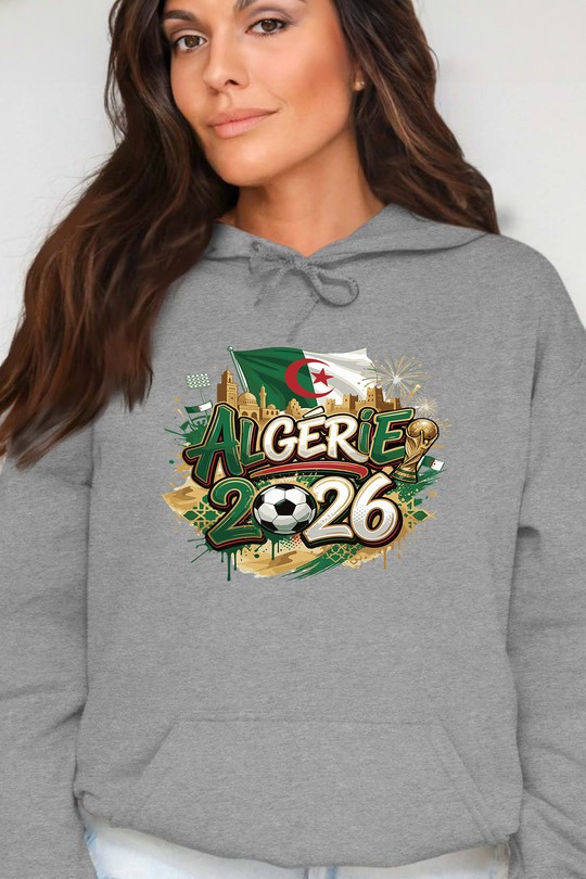 Sweats Femme Noir Impression A La Demande I.A.L.D Cdm26algerie - Sweat Capuche Femme Efashion Paris