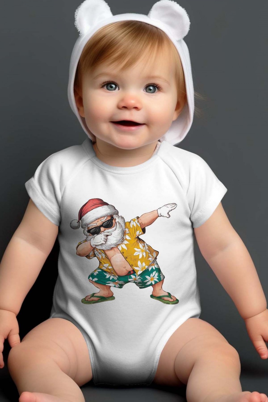 Ensembles & Bodies Enfant & Bébé  Blanc Impression A La Demande I.A.L.D PERE N DAB #c Efashion Paris