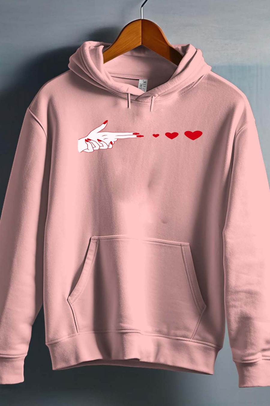 Hauts Enfant & Bébé  Rose Impression A La Demande I.A.L.D PAW GIRL HAND - SWEAT CAPUCHE FILLE #c Efashion Paris