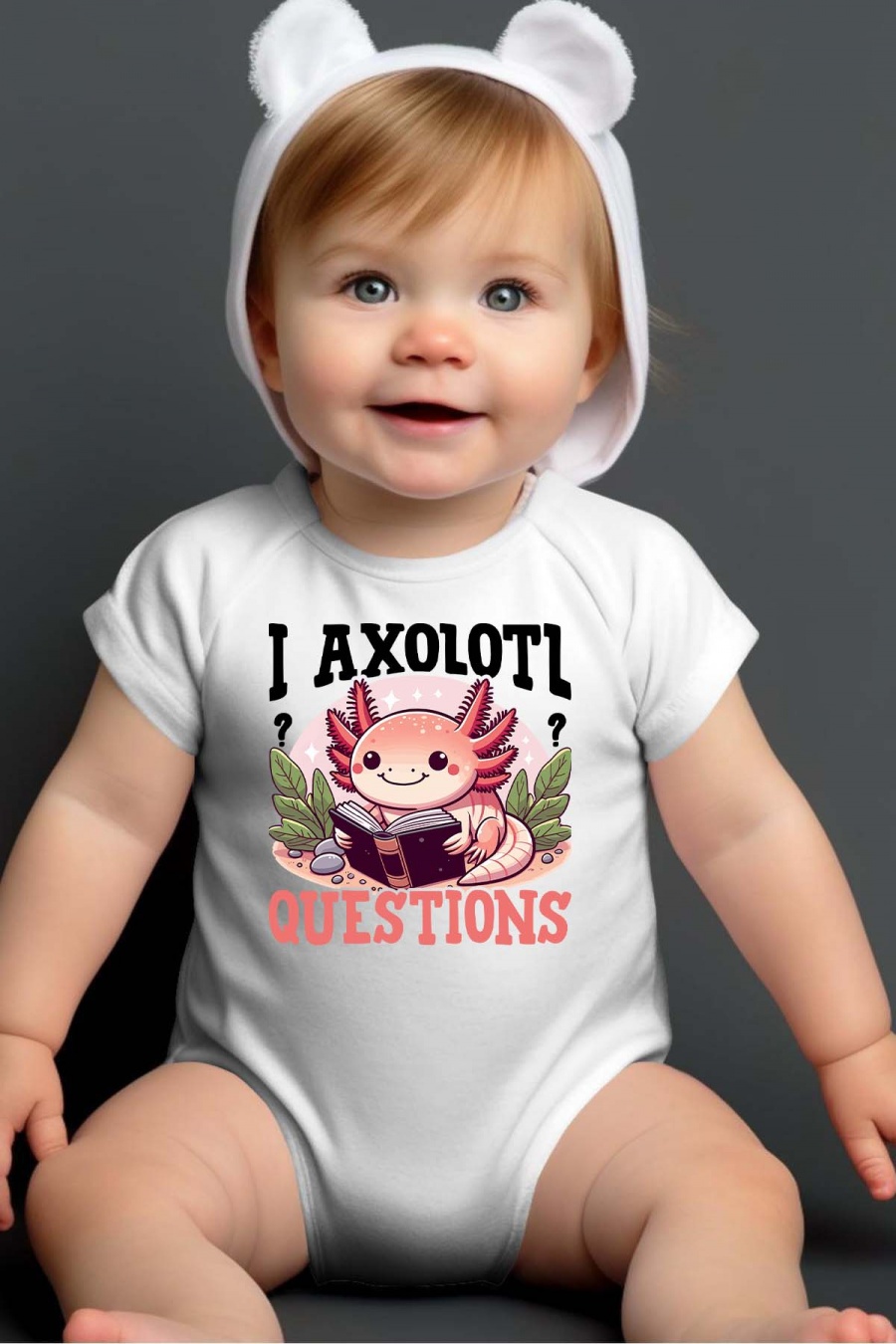 Outfits & Bodies Kid & Babies White Impression A La Demande I.A.L.D AXOLOTL READ - BODY BÉBÉ #c Efashion Paris