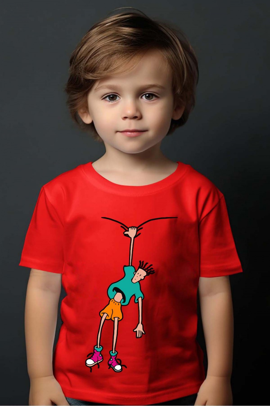 Camisetas Niño y bébé  Red Impression A La Demande I.A.L.D FIDO DIDO - TSHIRT GARÇON #c Efashion Paris