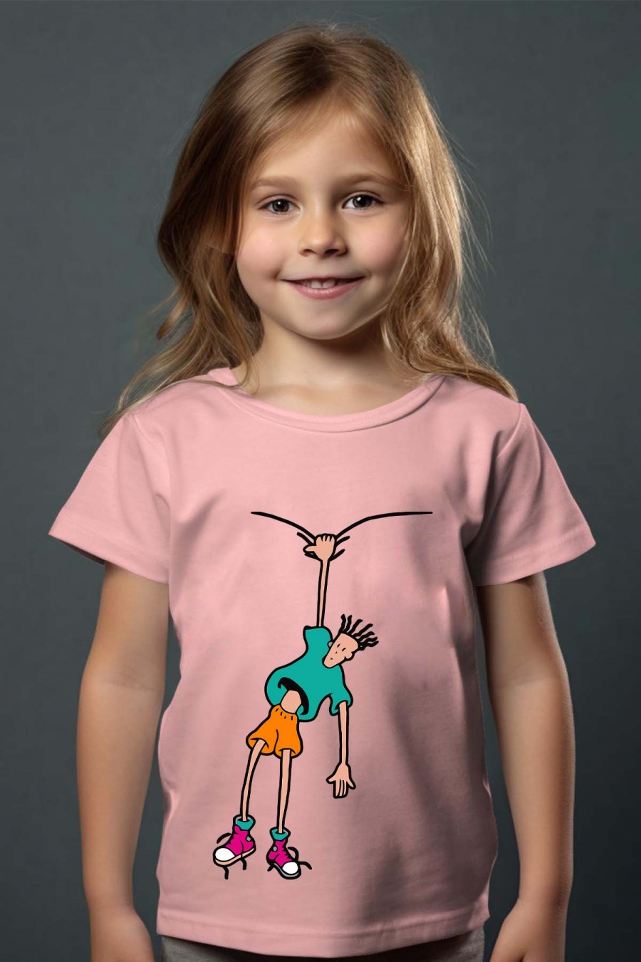 Hauts Enfant & Bébé  Rose Impression A La Demande I.A.L.D FIDO DIDO - TSHIRT FILLE #c Efashion Paris