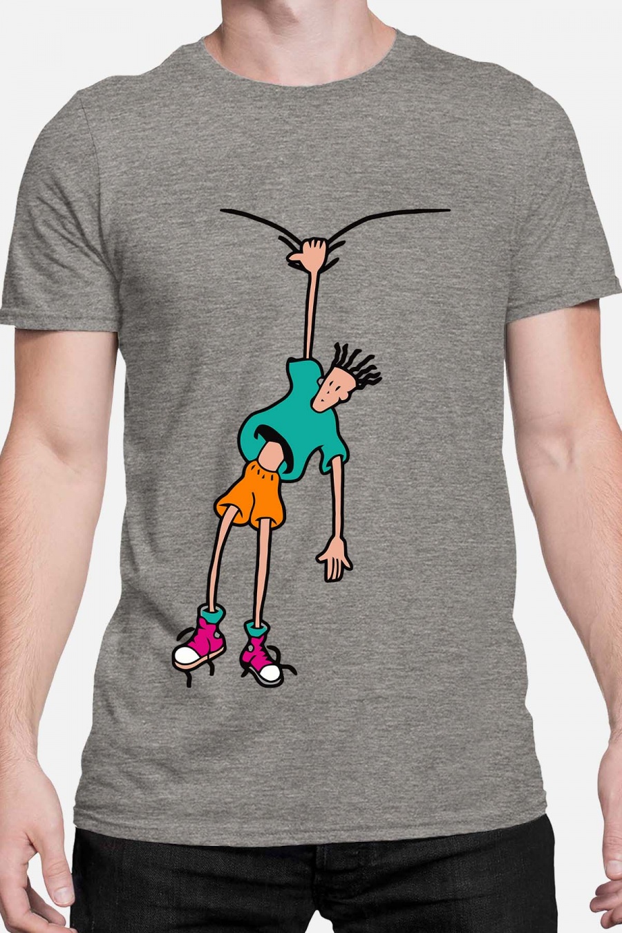 T-shirts Men Grey Impression A La Demande I.A.L.D FIDO DIDO - TSHIRT HOMME #c Efashion Paris