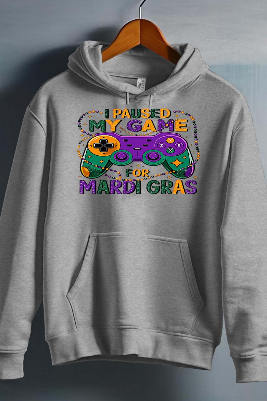 Camisetas Niño y bébé  Grey Impression A La Demande I.A.L.D MARDI GAMER GRAS - SWEAT CAPUCHE GARÇON #c Efashion Paris
