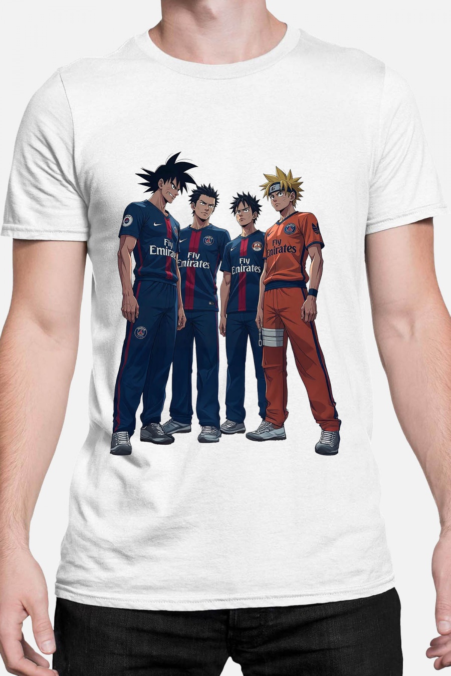 T-shirts Homme Blanc Impression A La Demande I.A.L.D DREAM PSG - TSHIRT HOMME #c Efashion Paris