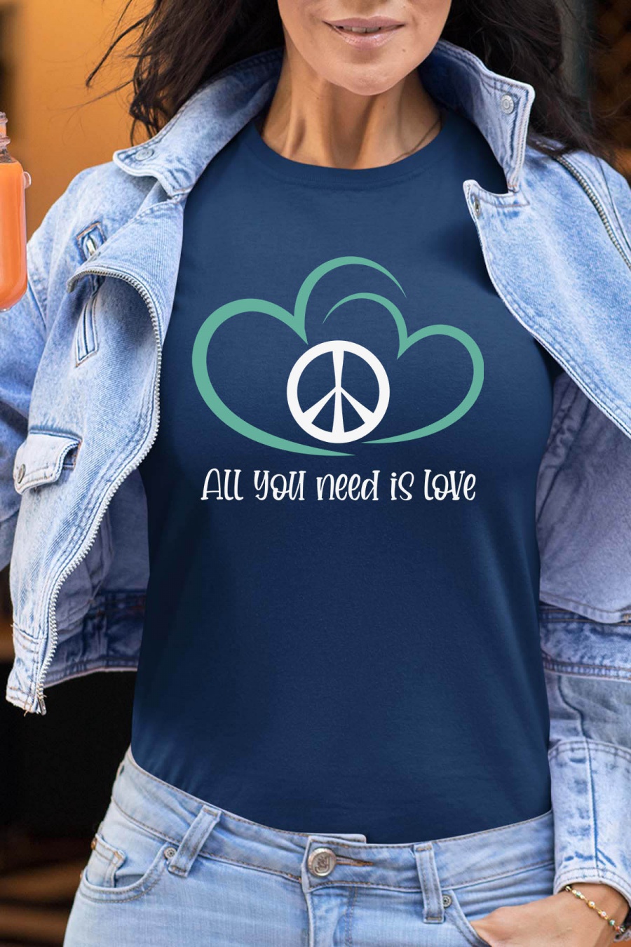 T-shirts Femme Marine Impression A La Demande I.A.L.D CLOUD PEACE L - TSHIRT FEMME #c Efashion Paris