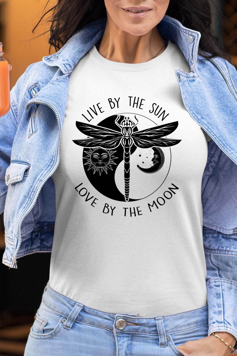 T-shirts Femme Bordeaux Impression A La Demande I.A.L.D DRAGONFLY LOVE - TSHIRT FEMME #c Efashion Paris