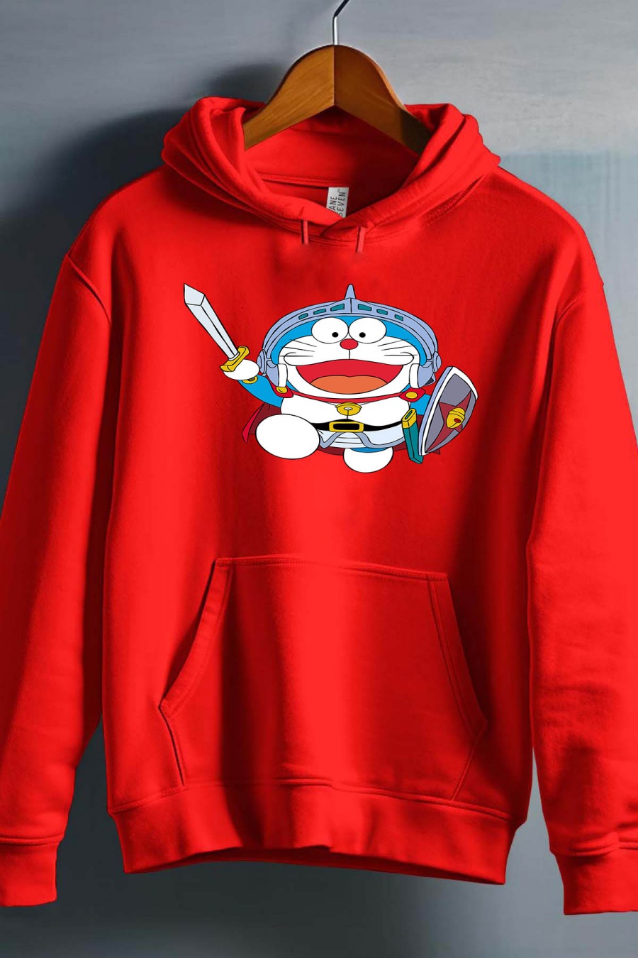 Jumpers Men Red Impression A La Demande I.A.L.D ARMURE BLEU - SWEAT CAPUCHE HOMME #c Efashion Paris