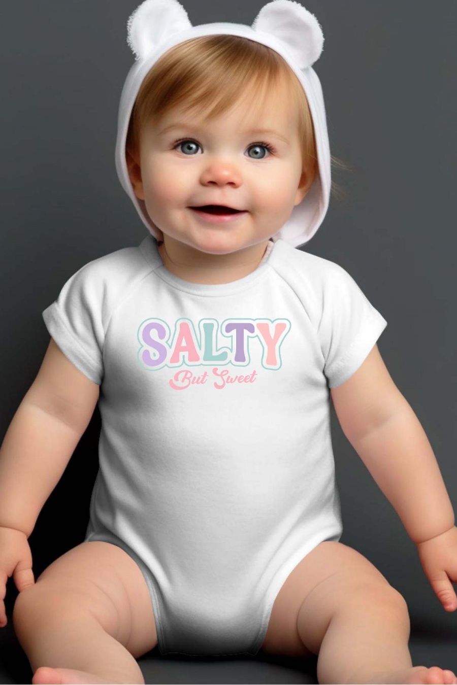 Completi & Bodies Bambini White Impression A La Demande I.A.L.D SALTY BUT SWEET - BODY BÉBÉ #c Efashion Paris