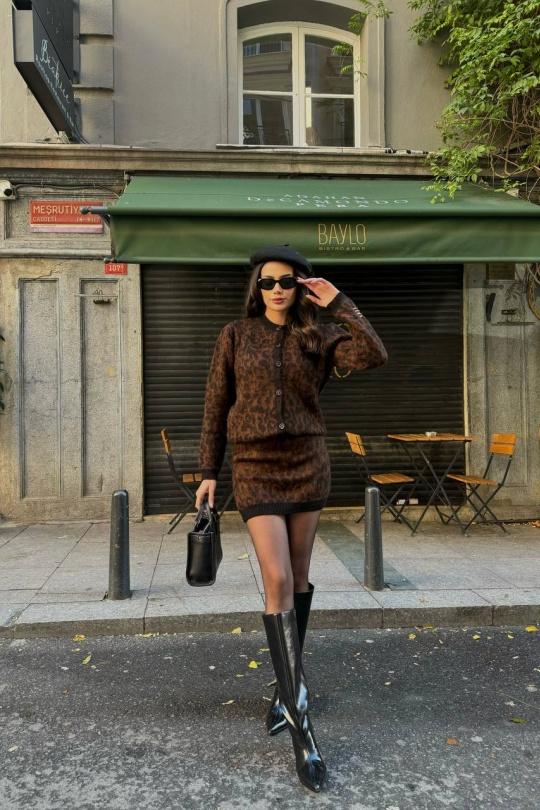 Sets Women Brown FENOMEN 1441-FENS Efashion Paris