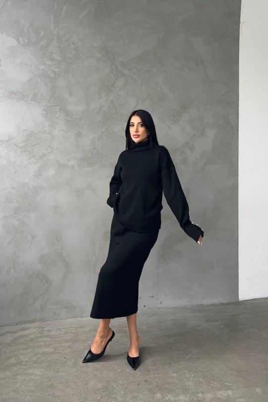 Sets Women Black FENOMEN 460-FENS Efashion Paris