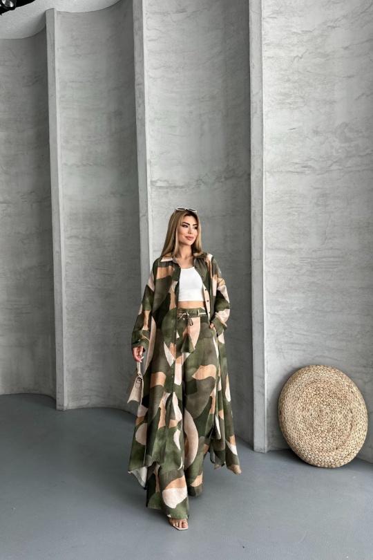 Sets Women Green FENOMEN 486-TK019-V Efashion Paris