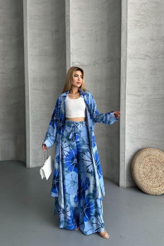 Sets Women Blue FENOMEN 497-TK019-B Efashion Paris