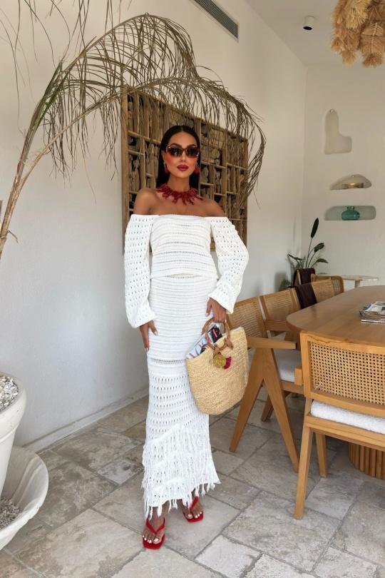 Sets Women White FENOMEN TK-10094-B Efashion Paris