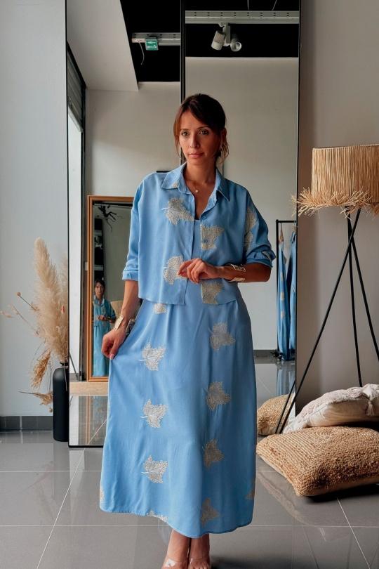 Ensembles Femme Bleu FENOMEN A-GTK001-533- Efashion Paris