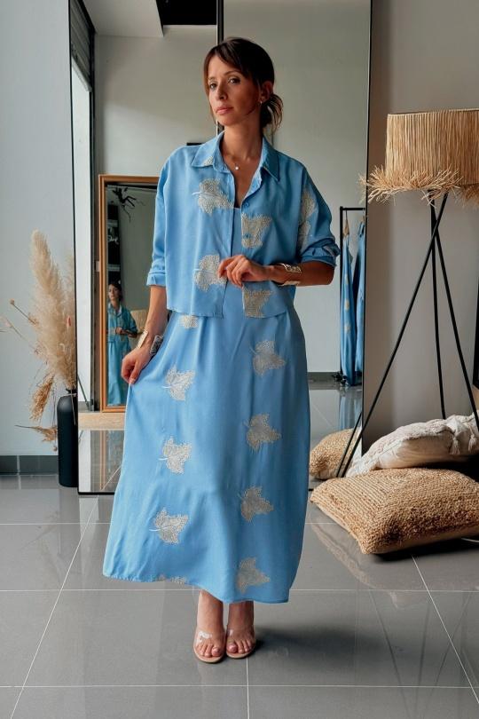 Ensembles Femme Bleu FENOMEN A-GTK001-533- Efashion Paris