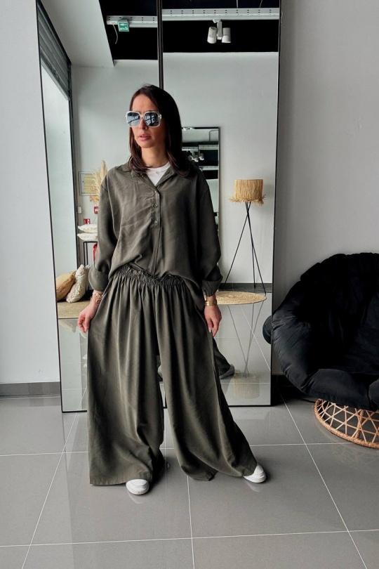 Ensembles Femme Vert FENOMEN ATK009-147- Efashion Paris