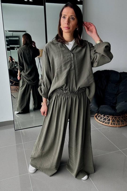 Ensembles Femme Vert FENOMEN ATK009-147- Efashion Paris