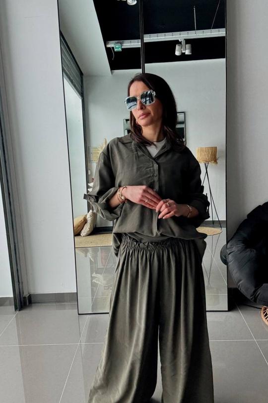 Ensembles Femme Vert FENOMEN ATK009-147- Efashion Paris