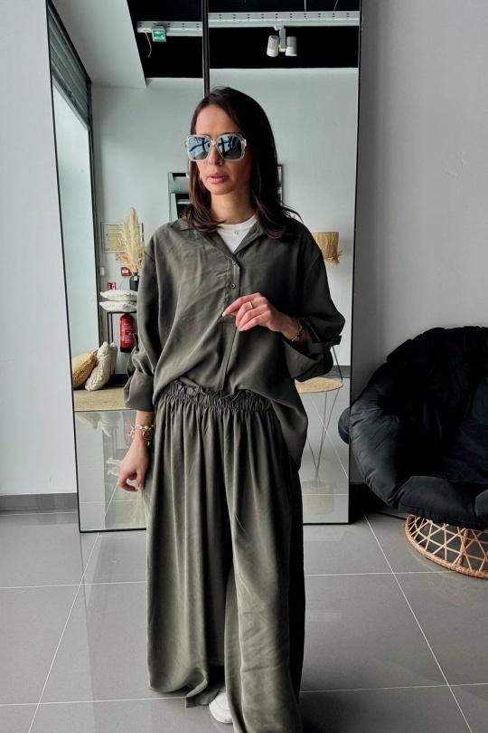 Ensembles Femme Vert FENOMEN ATK009-147- Efashion Paris