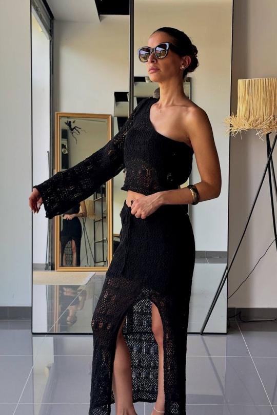 Ensembles Femme Noir FENOMEN STK-510-N Efashion Paris