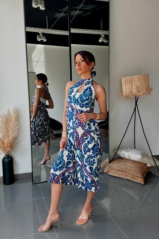 Jumpsuits Women Blue FENOMEN ATU001-000-BLEU Efashion Paris