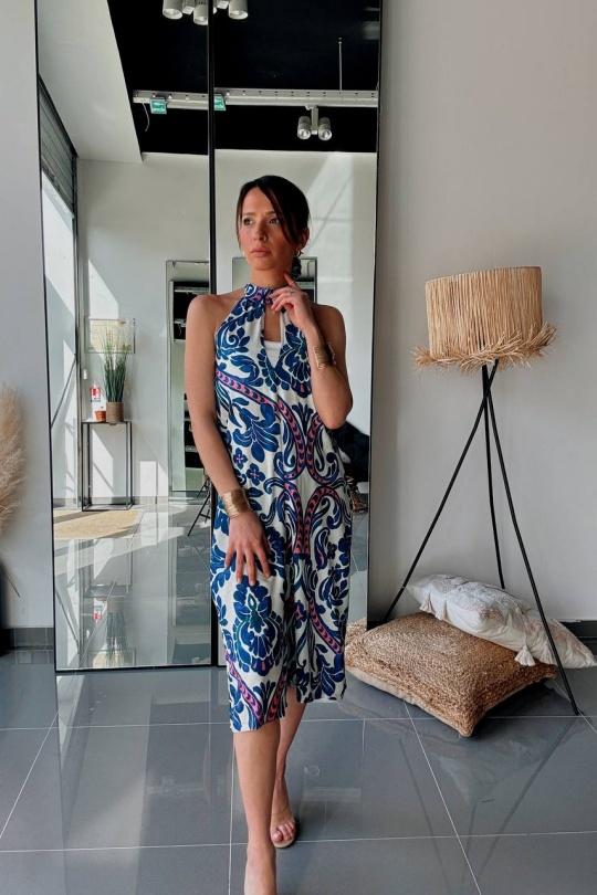 Jumpsuits Women Blue FENOMEN ATU001-000-BLEU Efashion Paris