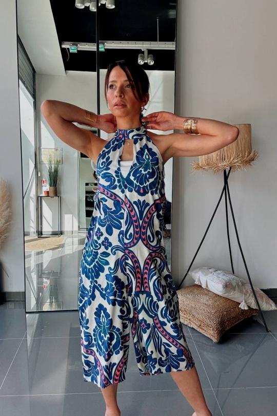 Jumpsuits Women Blue FENOMEN ATU001-000-BLEU Efashion Paris