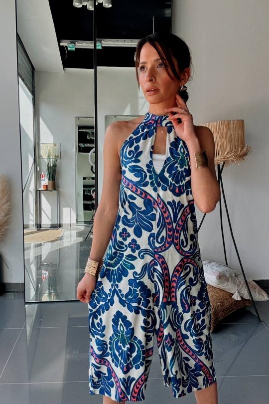 Jumpsuits Women Blue FENOMEN ATU001-000-BLEU Efashion Paris