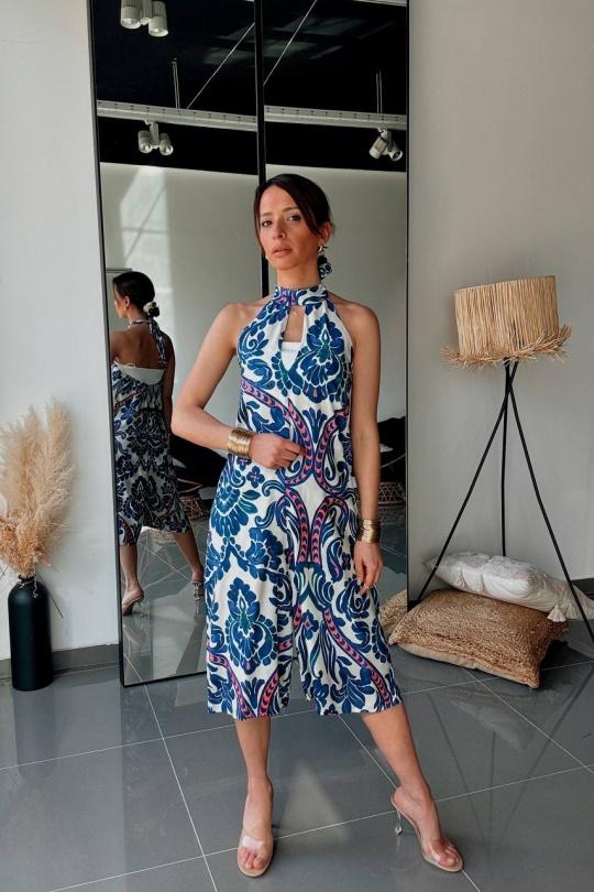 Jumpsuits Women Blue FENOMEN ATU001-000-BLEU Efashion Paris