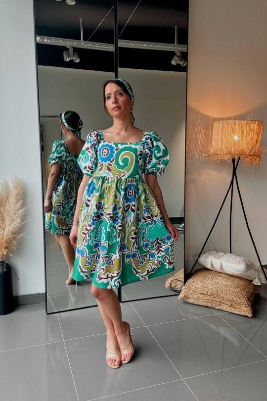 Robes courtes Femme Vert FENOMEN AEL061-000-VF Efashion Paris