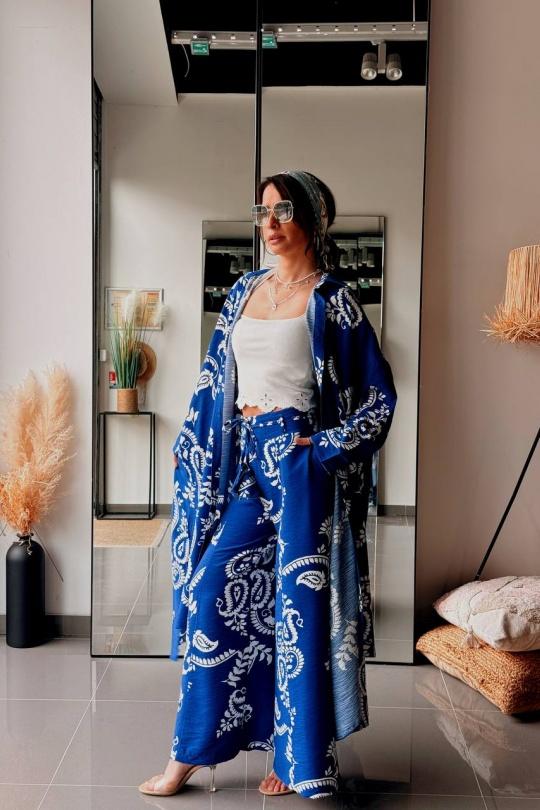 Ensembles Femme Bleu FENOMEN ATK019-380-BLEU Efashion Paris