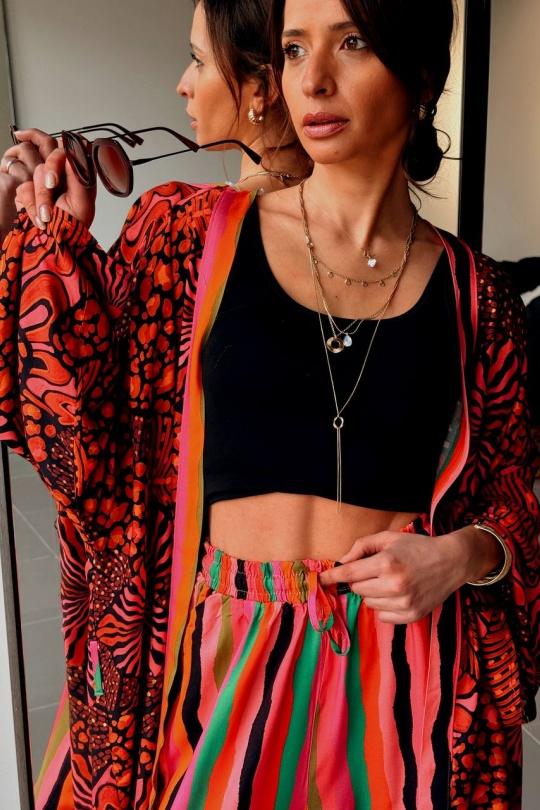 Ensembles Femme Orange FENOMEN ATK004-000-OR Efashion Paris