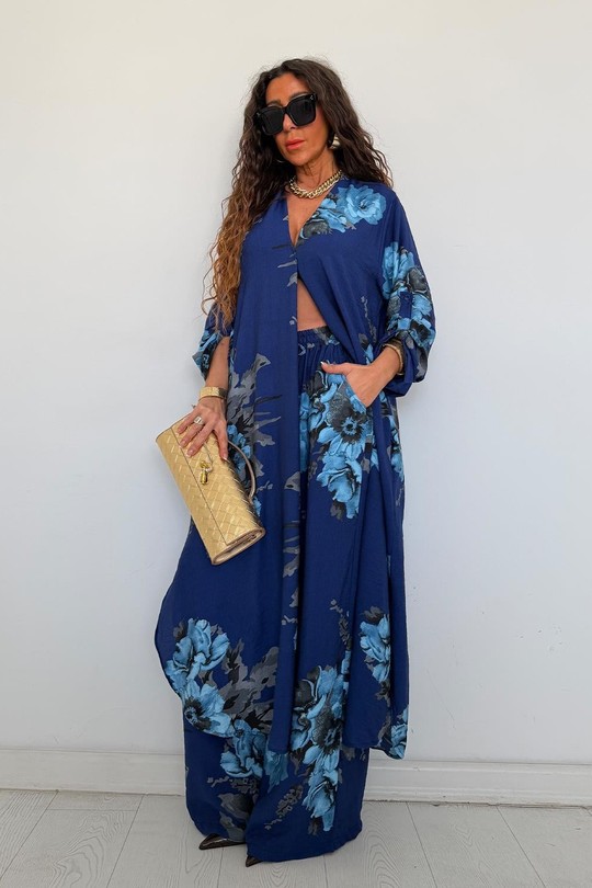 Ensembles Femme Bleu FENOMEN ATK023-528- Efashion Paris