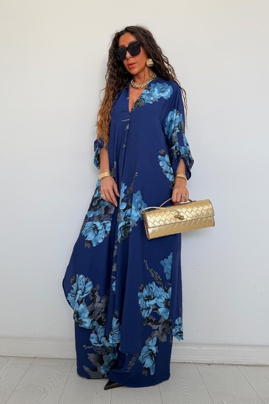 Ensembles Femme Bleu FENOMEN ATK023-528- Efashion Paris