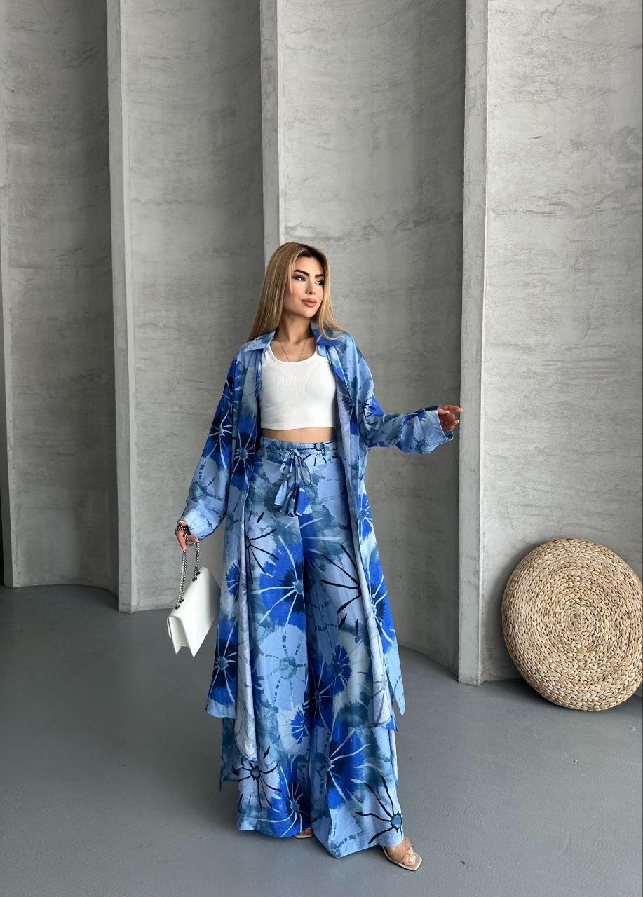Sets Women Blue FENOMEN 497-TK019-B #c Efashion Paris