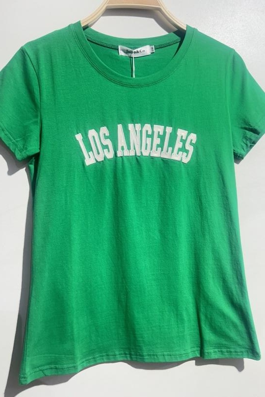 Camisetas Mujer Green JEL DESIGN / JOLIO & CO 191 Efashion Paris