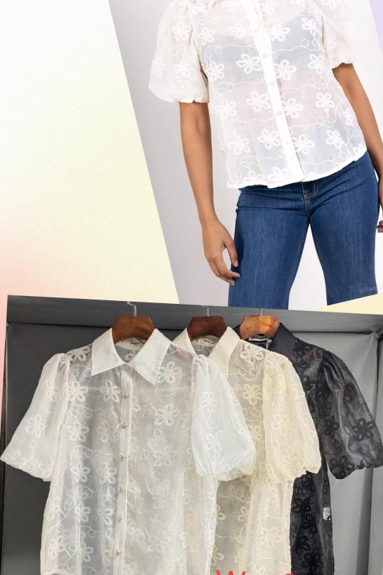 Camisas Mujer Black JEL DESIGN / JOLIO & CO WAS2515 Efashion Paris