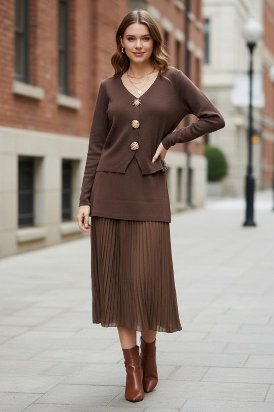 Ensembles Femme Choco JEL DESIGN / JOLIO & CO 8791 Efashion Paris